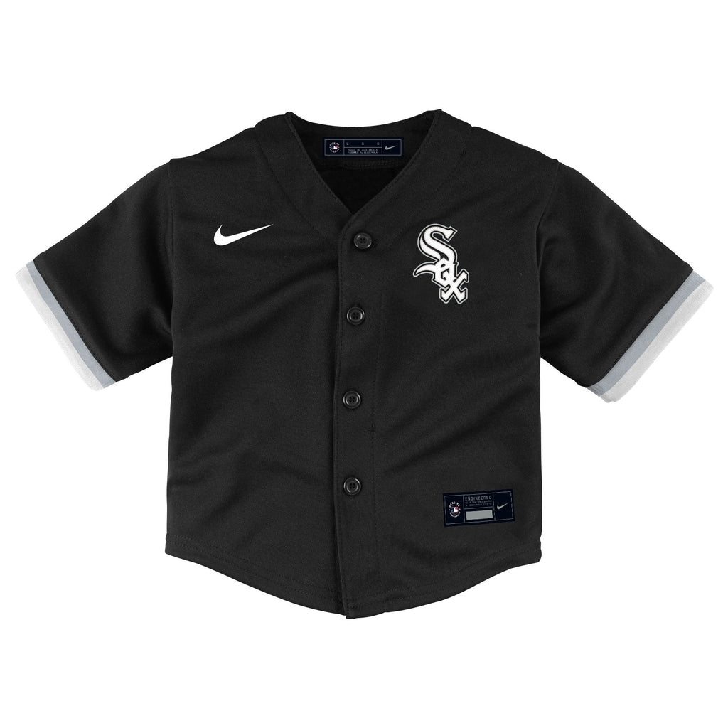 Infant Tim Anderson Chicago White Sox Nike Home Black Replica Team Jersey product image 2, provided for visual reference and