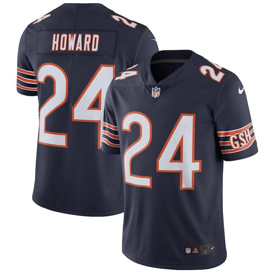 Chicago Bears Jordan Howard Nike Navy Vapor Untouchable Limited Player Jersey for Men product image 1, provided for visual