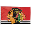 Chicago Blackhawks NHL Primary Logo 3X5 Red Flag product image 1, provided for visual reference and product detail review