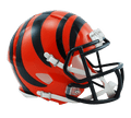 Cincinnati Bengals Speed Mini Helmet product image 1, provided for visual reference and product detail review