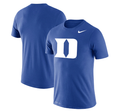 Duke Blue Devils Nike Legend Primary Logo Dri-Fit Cotton Performance T-Shirt product image 1, provided for visual reference