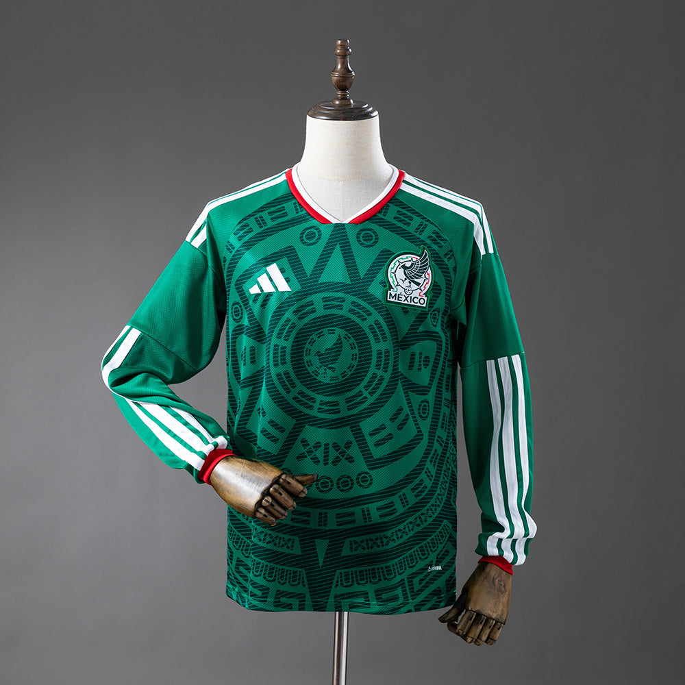Mexico Home Jersey 2026 World Cup Football Kit Long Sleeves product image 1