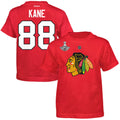 Chicago Blackhawks Patrick Kane 2015 Stanley Cup Champions Name & Number T-Shirt for Men product image 1, provided for