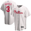 Philadelphia Phillies Bryce Harper Nike White Home Replica Player Jersey for Men product image 1, provided for visual