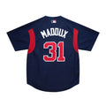 Atlanta Braves Greg Maddux 2003 Mitchell & Ness Navy Cooperstown Batting Practice Jersey for Men product image 1, provided