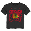 Child Chicago Blackhawks Cross Stix T-Shirt By Reebok product image 1, provided for visual reference and product detail