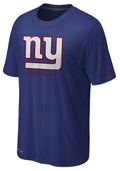 New York Giants Adult Alternate Legend Elite Logo Dri Fit T-Shirt product image 1, provided for visual reference and product