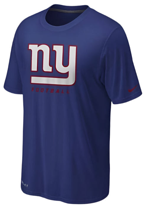 New York Giants Adult Alternate Legend Elite Logo Dri Fit T-Shirt product image 1, provided for visual reference and product