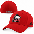 adidas Northern Illinois Huskies Basic Logo Flex Hat product image 1, provided for visual reference and product detail review