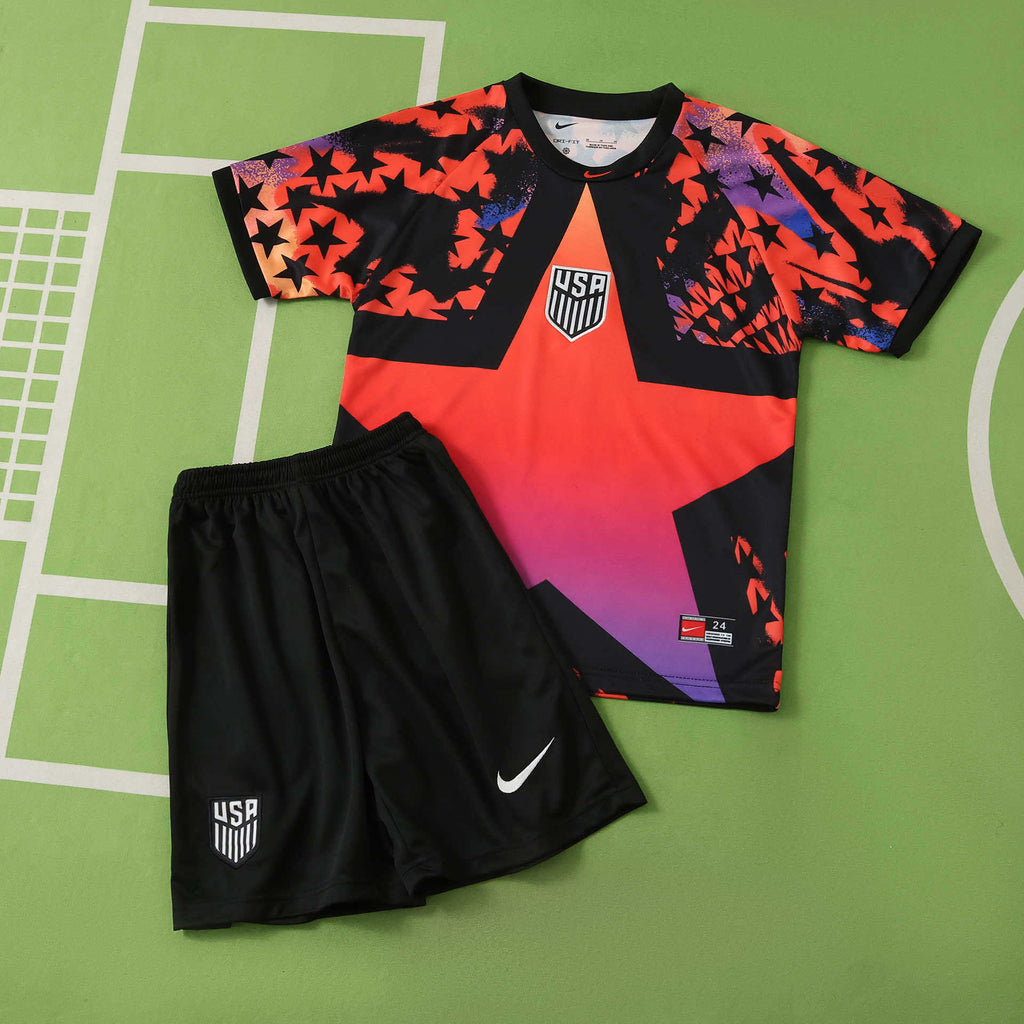 Kids USA Goalkeeper Jersey 2026 World Cup Football Kit product image 1
