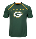 Mens Fanfare Green Bay Packers VIII Short Sleeve Crew Neck T-Shirt product image 1, provided for visual reference and