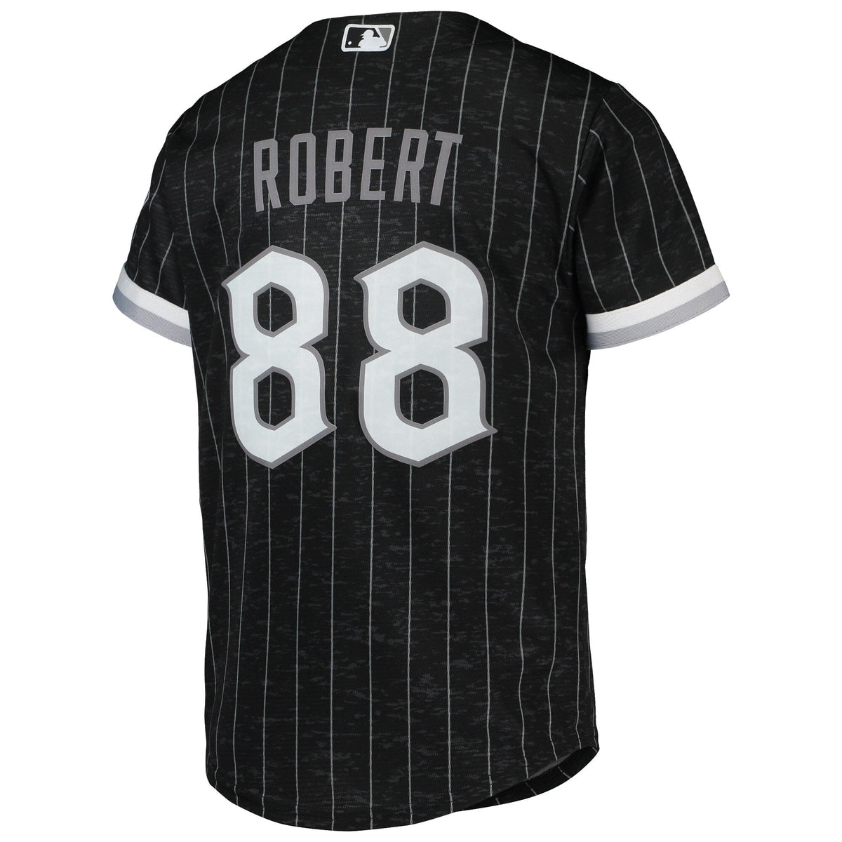 Youth Chicago White Sox Luis Robert Nike Black/Anthracite City Connect Replica Player Jersey product image 3, provided for