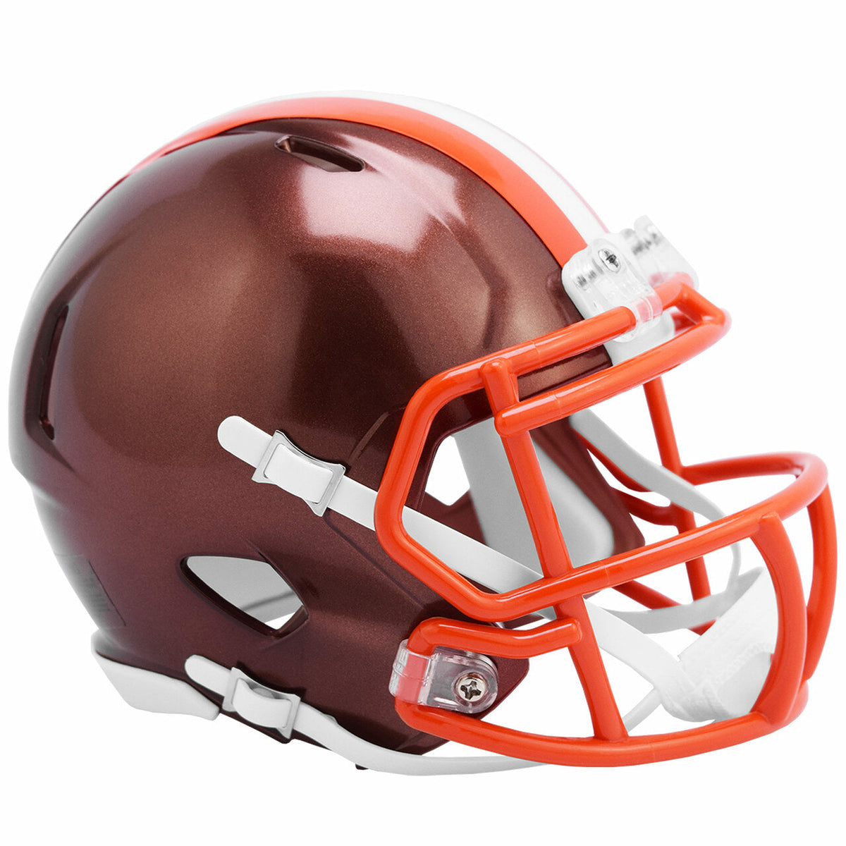 Cleveland Browns NFL Flash Alternative Riddell Speed Mini Helmet product image 1, provided for visual reference and product