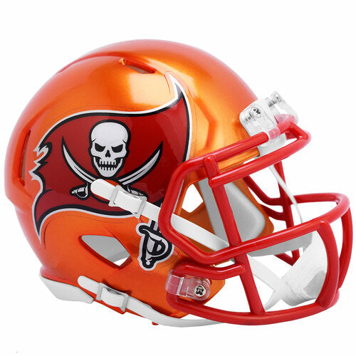 Tampa Bay Buccaneers NFL Flash Alternative Riddell Speed Mini Helmet product image 1, provided for visual reference and