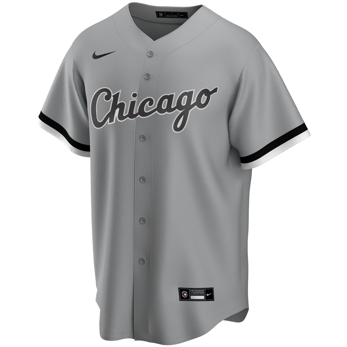 Chicago White Sox Nike Gray Road Replica Team Jersey for Men product image 1, provided for visual reference and product