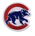 Chicago Cubs Home Jersey Sleeve Logo "Walking Bear" Patch product image 1, provided for visual reference and product detail