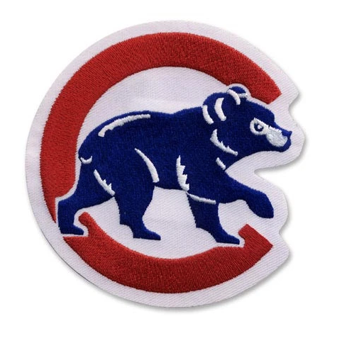 Chicago Cubs Home Jersey Sleeve Logo "Walking Bear" Patch product image 1, provided for visual reference and product detail