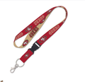 San Francisco 49ers Double Sided Lanyard With Detachable Buckle By Wincraft product image 1, provided for visual reference