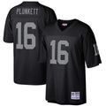 Mens Las Vegas Raiders Jim Plunkett Mitchell & Ness Black Retired Player Legacy Replica Jersey product image 1, provided for