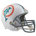 Riddell Miami Dolphins 1972 White VSR4 Mini Helmet product image 1, provided for visual reference and product detail review