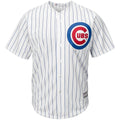 Youth Chicago Cubs Majestic White Home Cool Base Jersey product image 1, provided for visual reference and product detail
