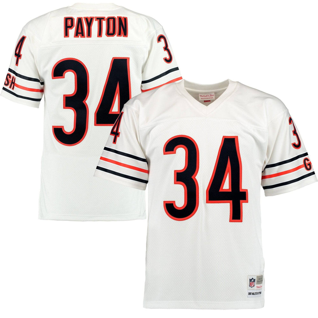 Chicago Bears Walter Payton Mitchell & Ness White 1985 Retired Player Replica Jersey for Men product image 1, provided for