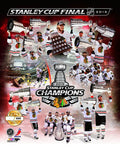 Chicago Blackhawks 2013 Stanley Cup Champions Limited Edition Numbered Composite Photo product image 1, provided for visual