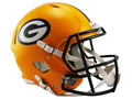 Green Bay Packers Full Size Speed Replica Helmet product image 1, provided for visual reference and product detail review