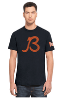 Chicago Bears Men Legacy "B" Two Peat Scrum T-Shirt By ’47 Brand product image 1, provided for visual reference and product