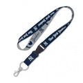 New York Yankees Heart Slogan 1" Lanyard With Detachable Buckle product image 1, provided for visual reference and product