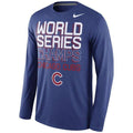 Chicago Cubs 2016 World Series Champions Celebration 3D Long Sleeve T-Shirt for Men product image 1, provided for visual