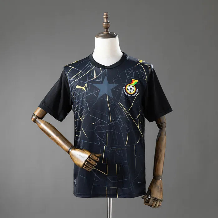 Ghana Black Jersey 2026 World Cup Football Kit Soccer Shirt product image 1