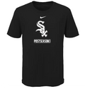 Chicago White Sox Nike Youth 2020 Postseason Authentic Collection T-Shirt - Black product image 1, provided for visual
