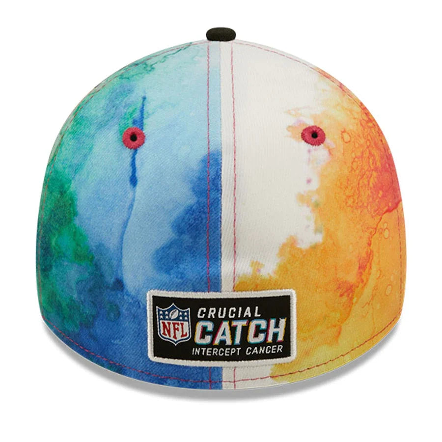 Chicago Bears New Era Crucial Catch 2022 NFL Sideline Mascot Logo Ink 39THIRTY Flex Hat for Men product image 4, provided