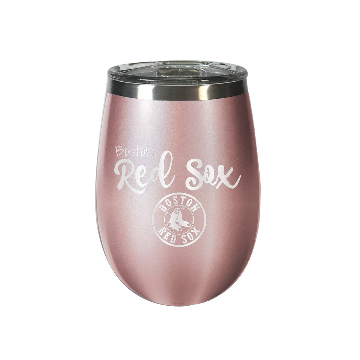 Boston Red Sox 12oz. Blush Wine Tumbler product image 1, provided for visual reference and product detail review