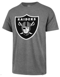 Las Vegas Raiders Grey Imprint Club T-Shirt By ’47 Brand for Men product image 1, provided for visual reference and product