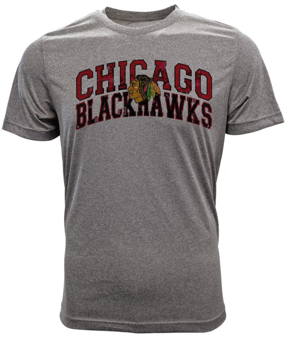Chicago Blackhawks Performance Arch T-Shirt By Level Wear for Men product image 1, provided for visual reference and product