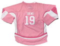 Toddler Chicago Blackhawks Jonathan Toews PINK Replica Player Jersey product image 1, provided for visual reference and