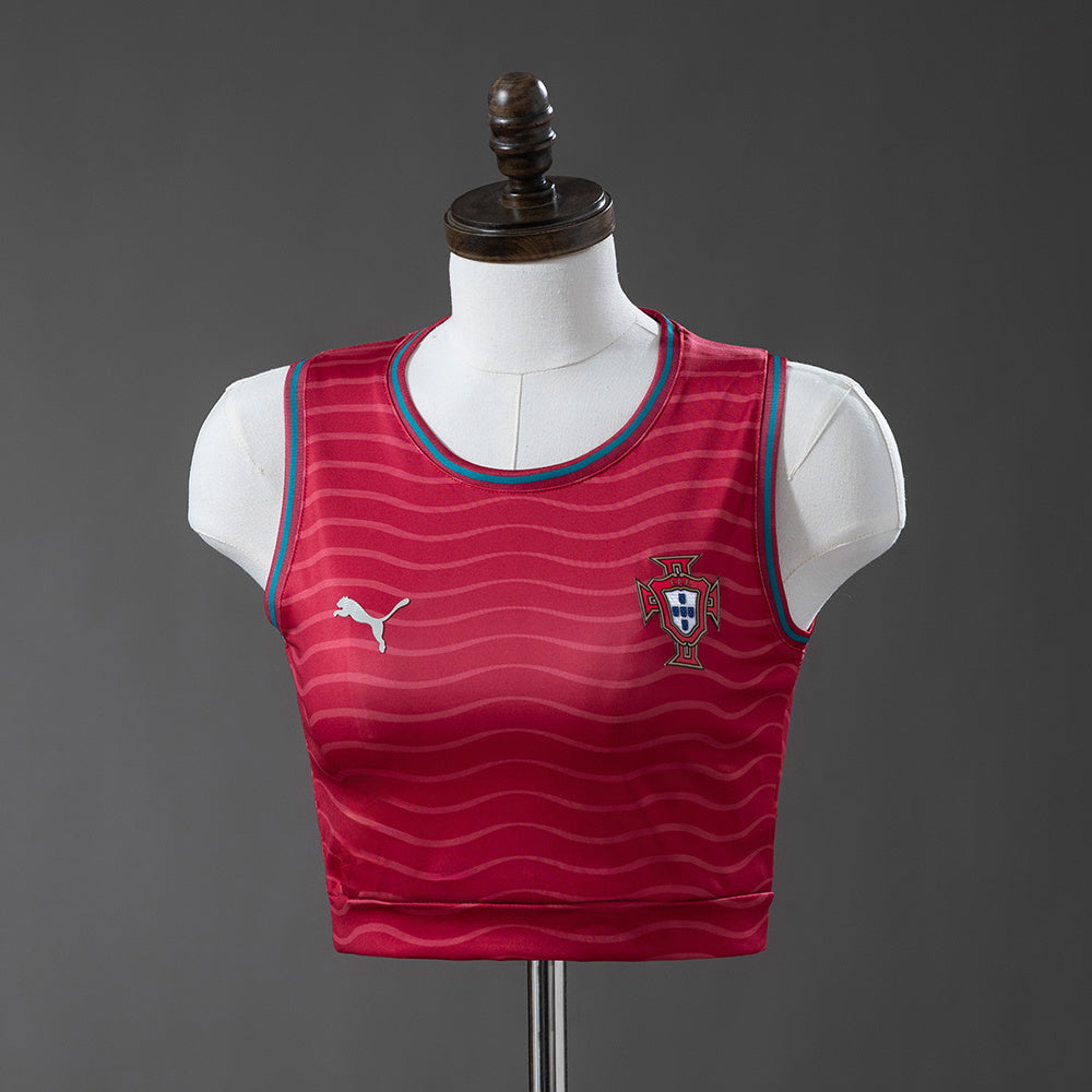 Women Portugal Home Vest 2026 World Cup Football Kit Soccer product image 1