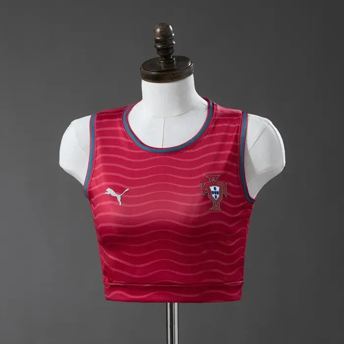 Women Portugal Home Vest 2026 World Cup Football KitS occer product image 1