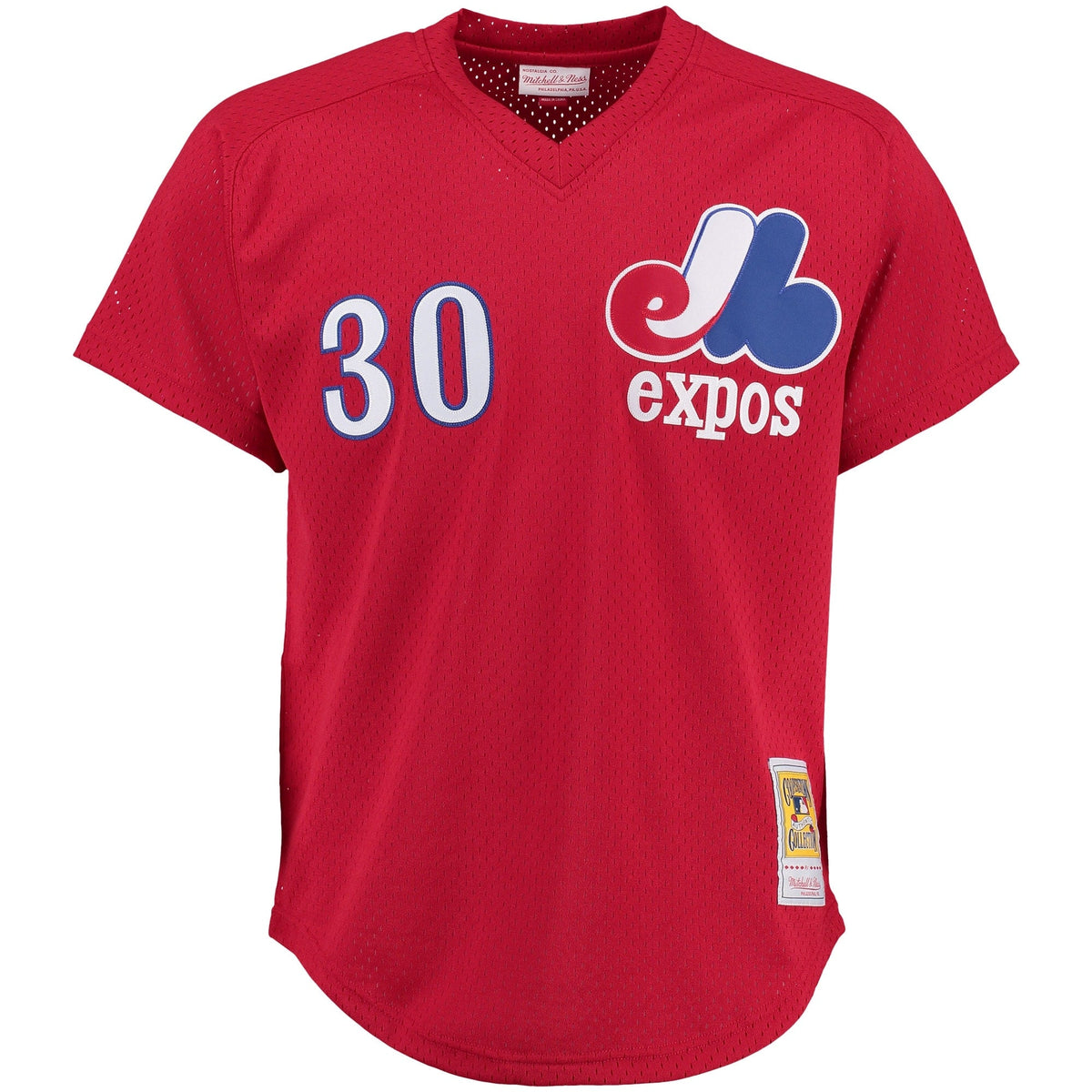 Tim Raines Montreal Expos Mitchell & Ness Batting Practice Jersey - Red product image 2, provided for visual reference and