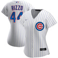 Chicago Cubs Anthony Rizzo Nike White Home Replica Player Jersey for Women product image 1, provided for visual reference