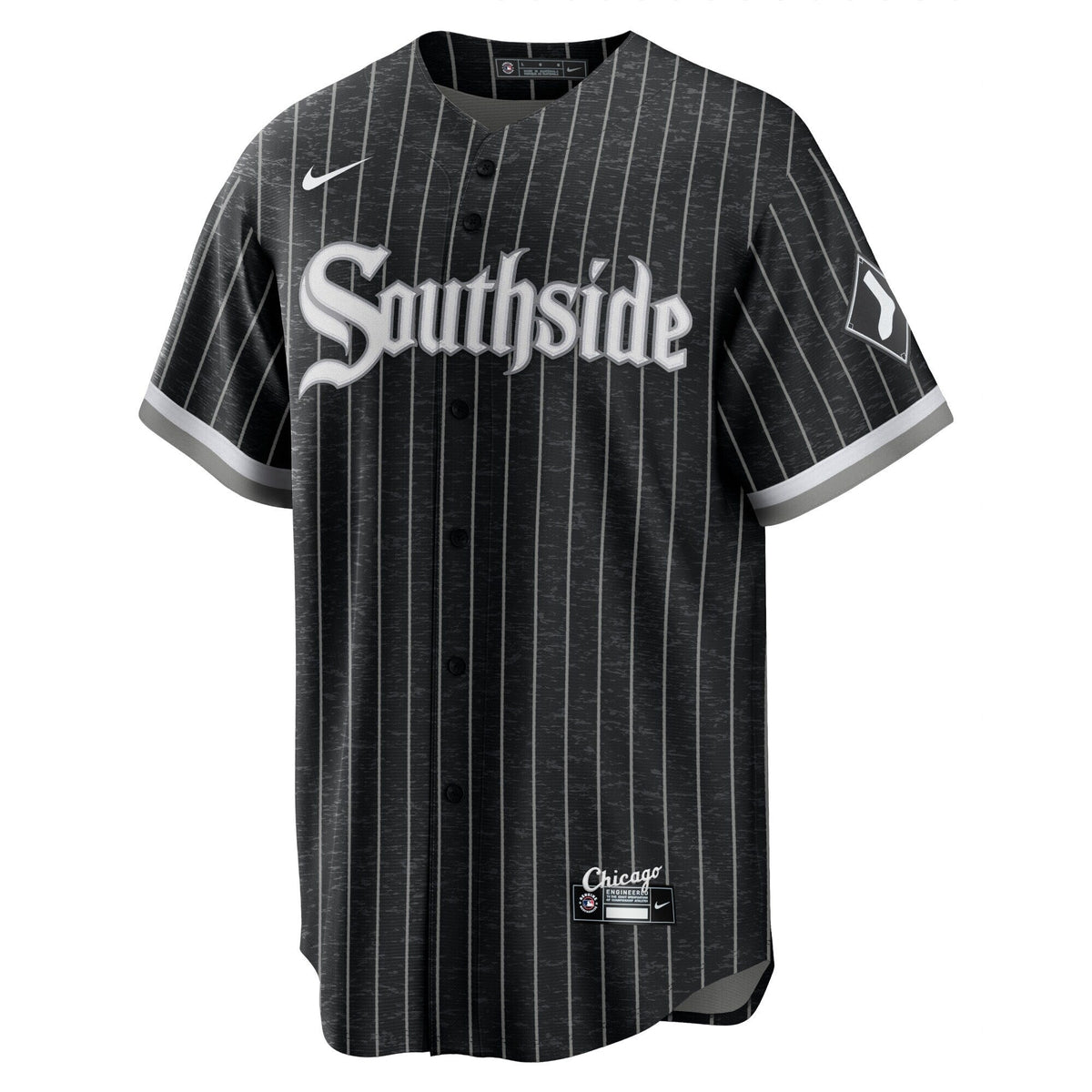 Chicago White Sox Nike Black Southside City Connect Replica Jersey for Men product image 2, provided for visual reference