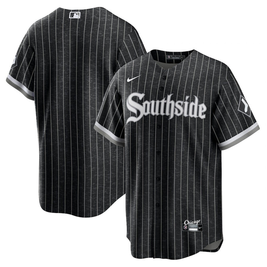Chicago White Sox Nike Black Southside City Connect Replica Jersey for Men product image 1, provided for visual reference