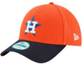 Houston Astros Men’s New Era Orange/Navy The League Alternate 9FORTY Adjustable Hat product image 1, provided for visual
