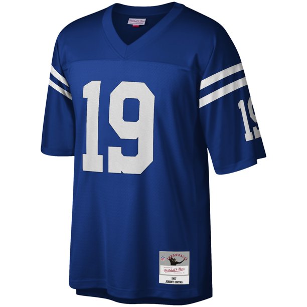 Johnny Unitas Baltimore Colts Mitchell & Ness Legacy Replica Jersey - Royal for Men product image 2, provided for visual