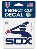 Chicago White Sox Batterman Logo Perfect Cut Color Decal 4" x 4” product image 1, provided for visual reference and product