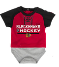 Infant Chicago Blackhawks Junior League Creeper product image 1, provided for visual reference and product detail review