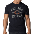 Men’s Chicago Bears Fall Navy Scrum T-Shirt By ’47 Brand product image 1, provided for visual reference and product detail