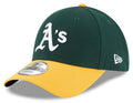 Oakland Athletics New Era Green League 9FORTY Adjustable Hat for Men product image 1, provided for visual reference and